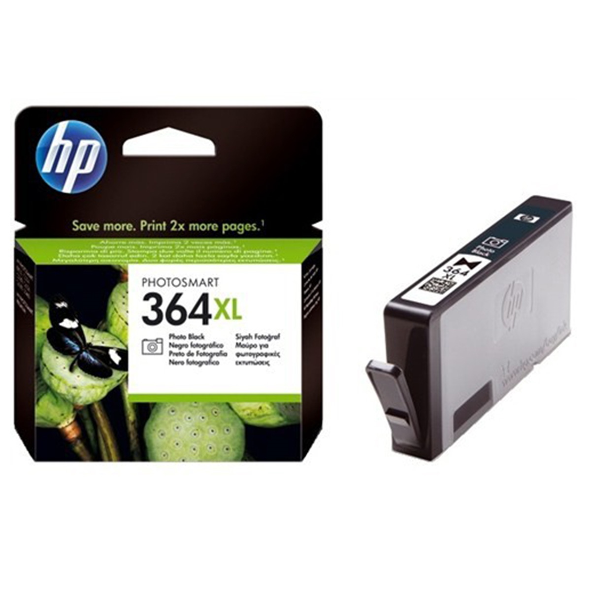 Hp cb322ee inkjet kartuş siyah (nr:364xl)