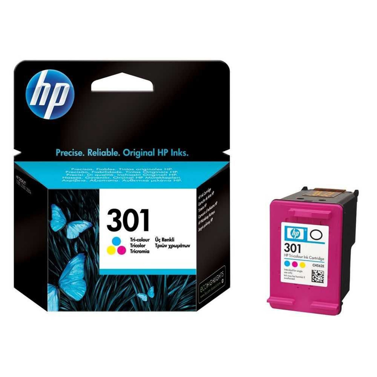 Hp ch562ee inkjet kartuş renkli (nr:301)