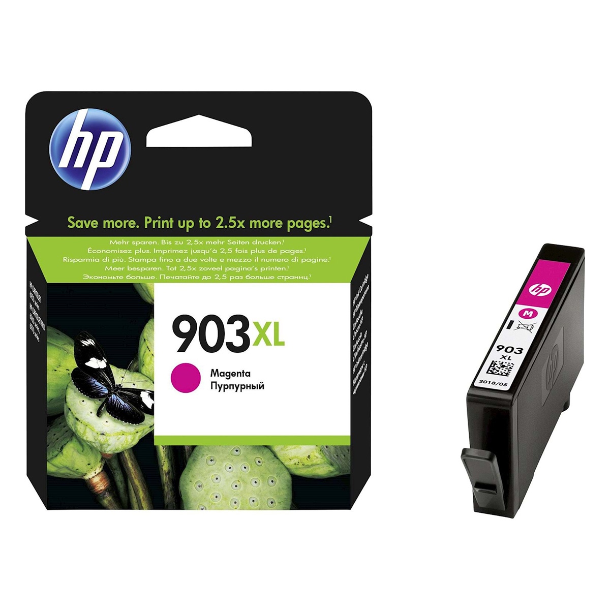 Hp t6m07ae inkjet kartuş kırmızı (nr:903xl)