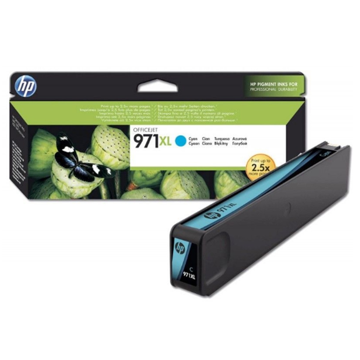 Hp cn626a kartuş mavi 971xl