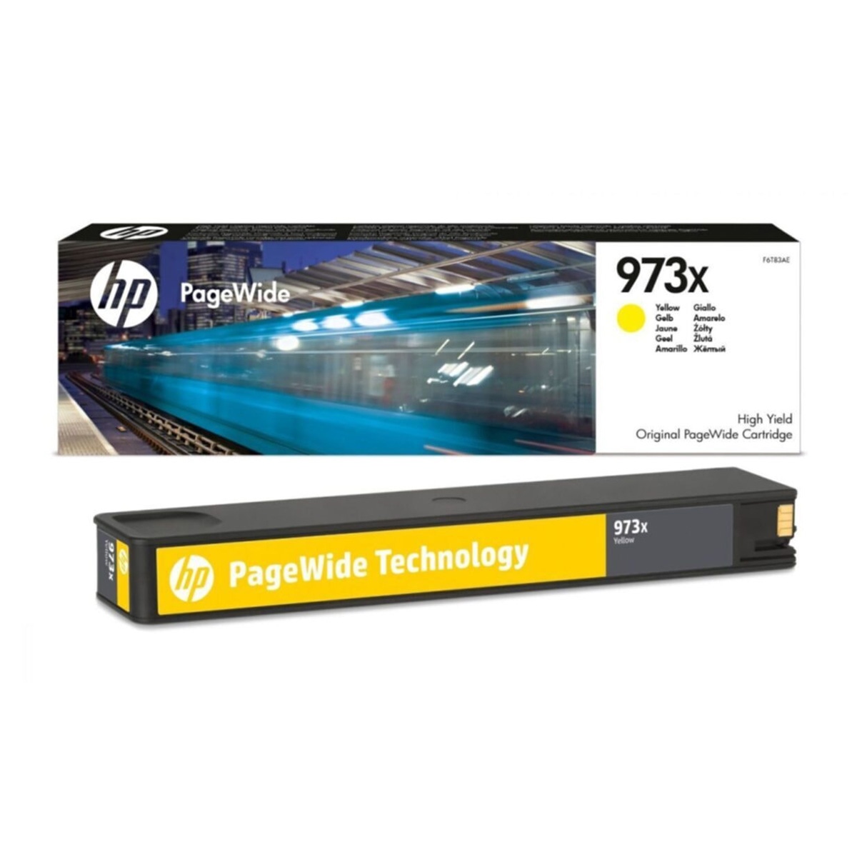 Hp f6t83ae Page Wide sarı kartuş 973x