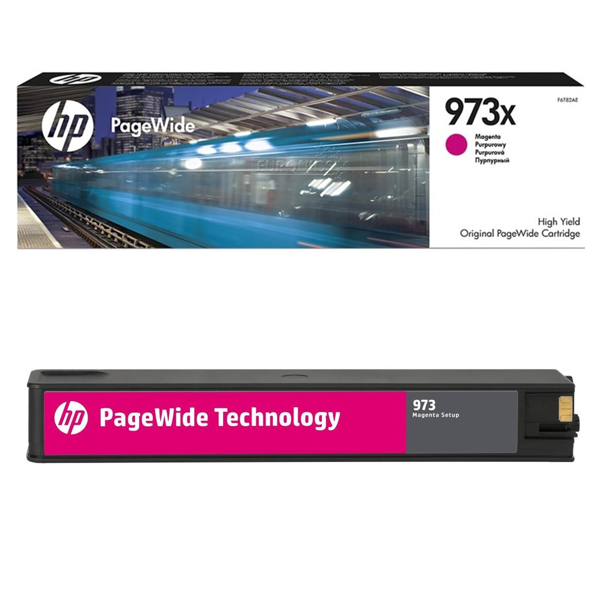 Hp f6t82ae Page Wide kırmızı kartuş 973x