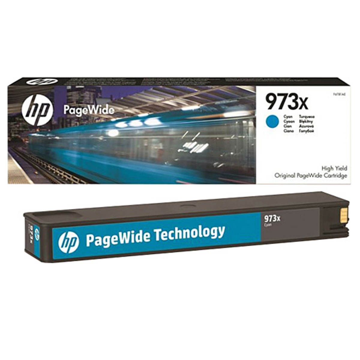 Hp f6t81ae Page Wide mavi kartuş 973x