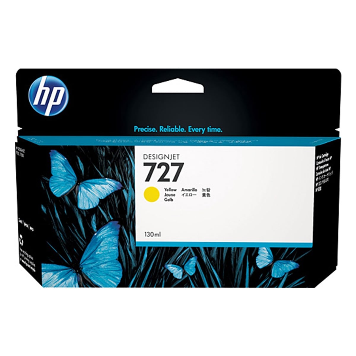 Hp b3p21a kartuş sarı 727