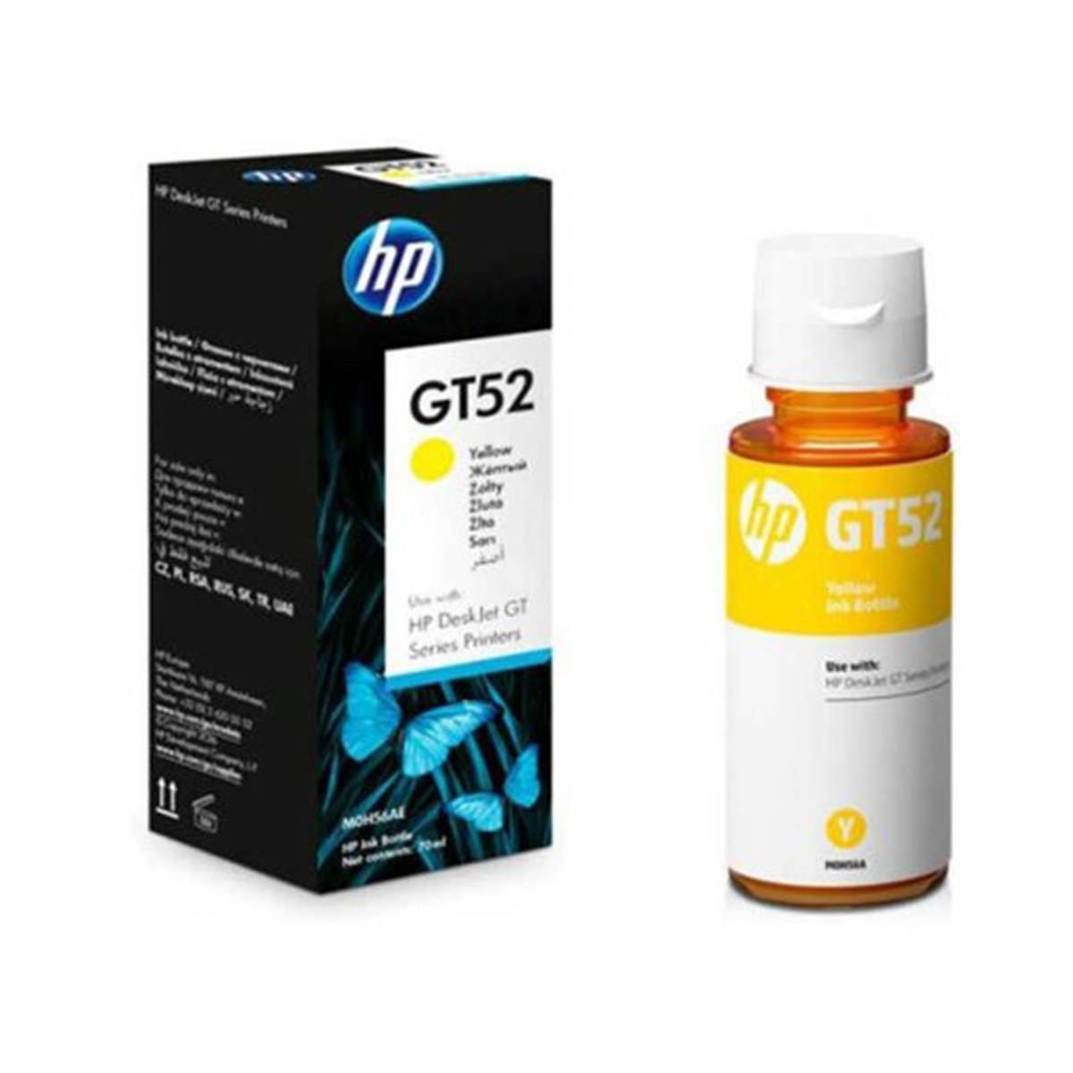 Hp m0h56ae kartuş sarı gt52 original ınk bottle