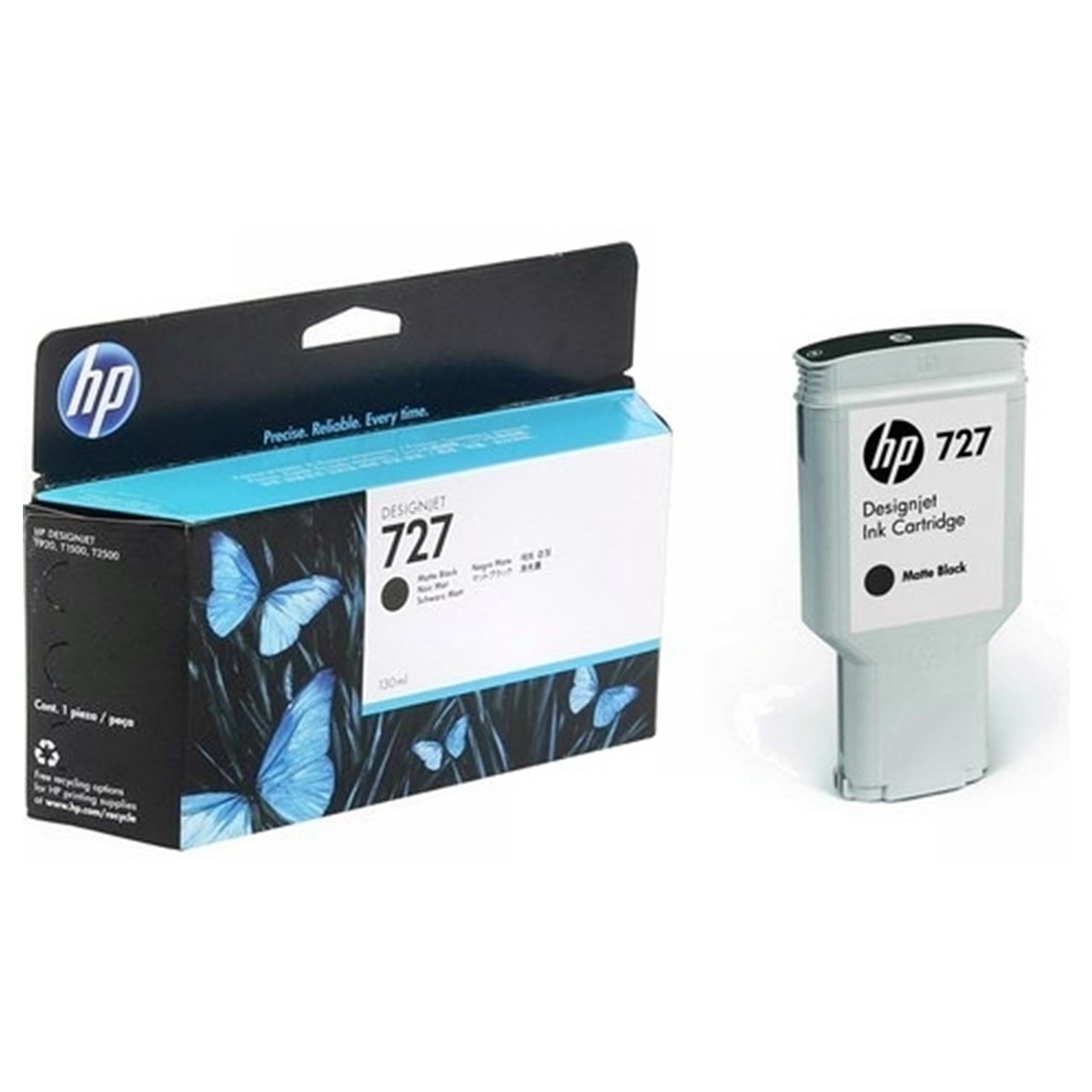 Hp b3p22a kartuş siyah 727