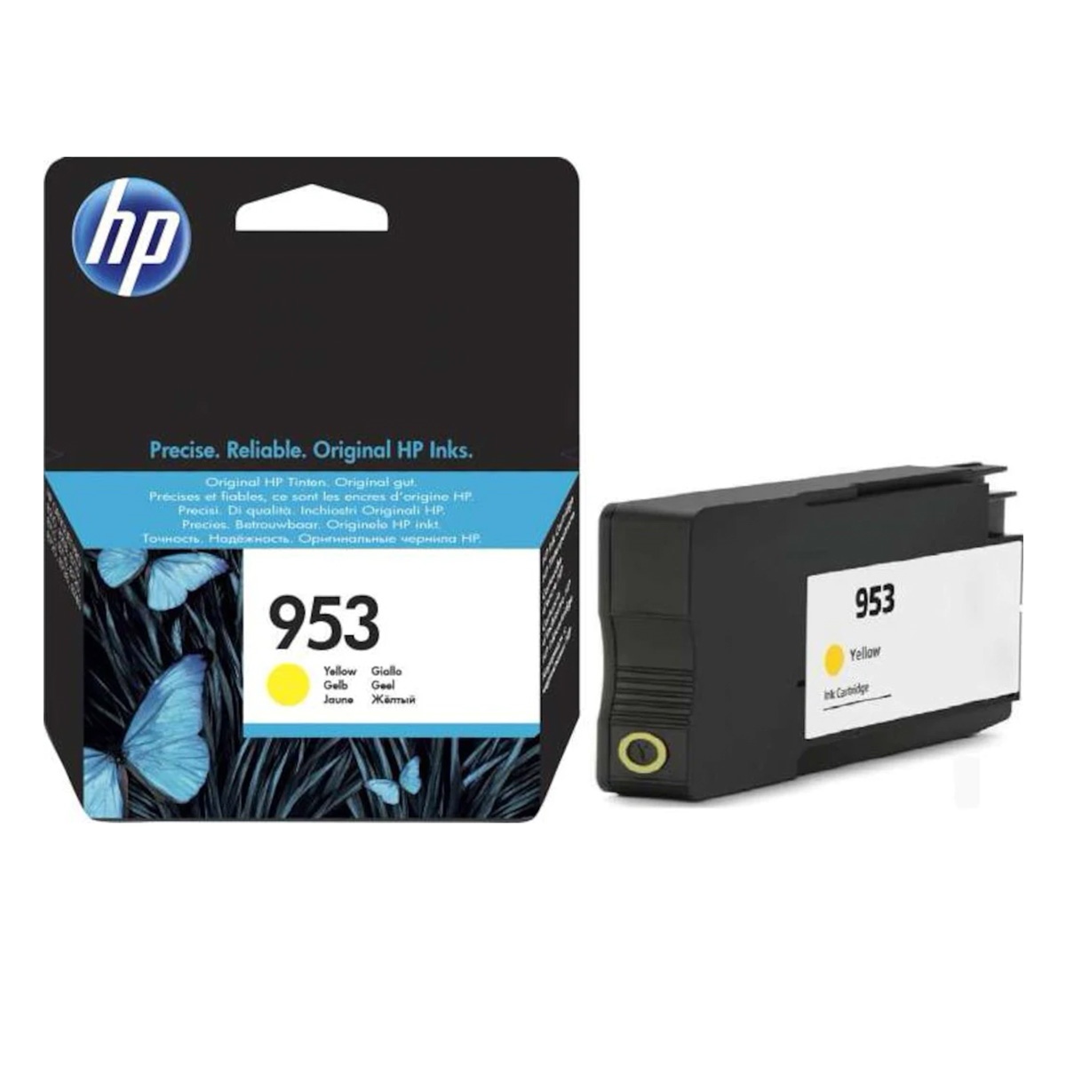 Hp f6u14ae inkjet kartuş sarı(nr:953)