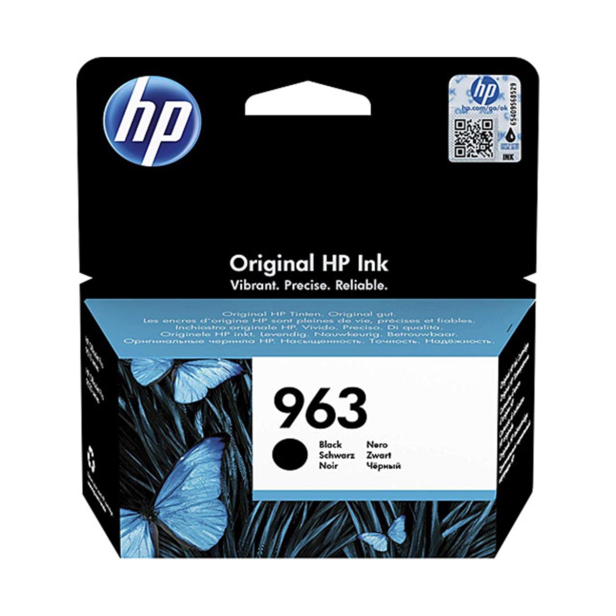 Hp 3ja26a kartuş siyah 963