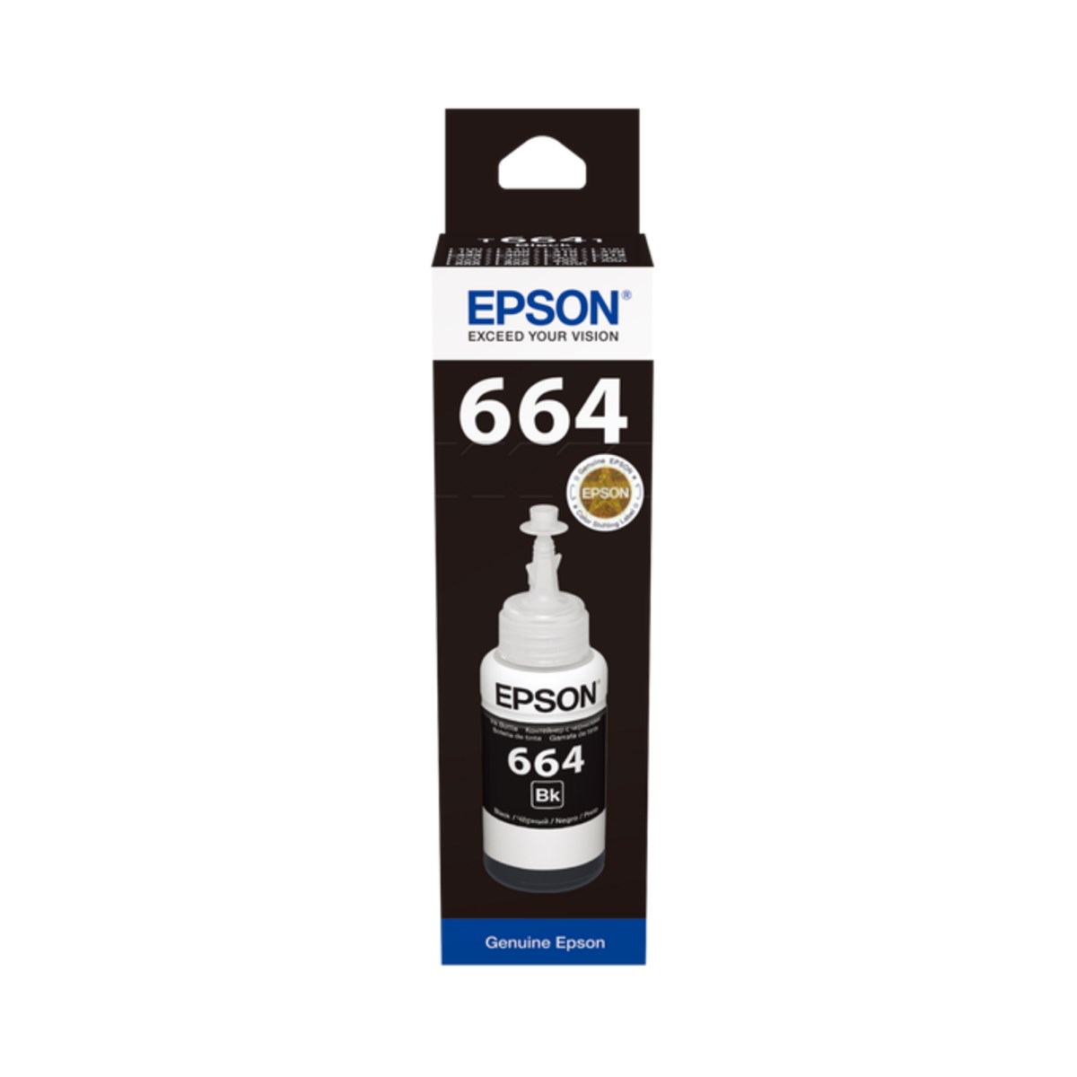 Epson 664 Kartuş Siyah Black 70ml T6641