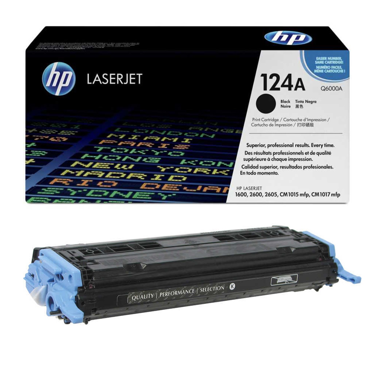 Hp q6000a 1600n siyah toner 2000 sayfa