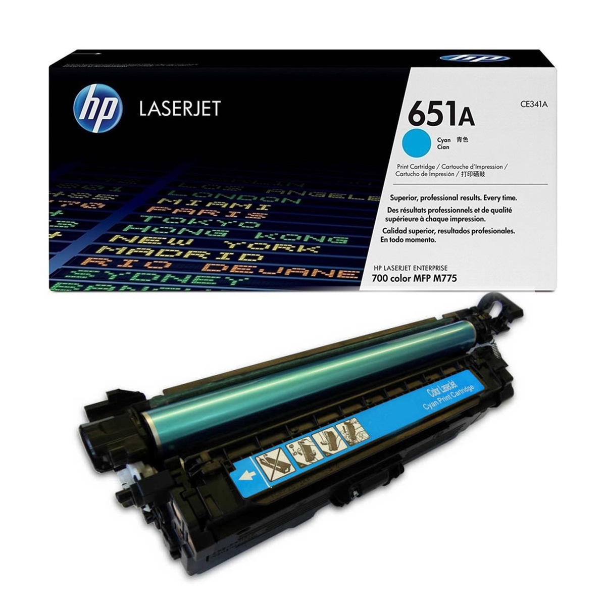 Hp ce341a toner mavi (651a)