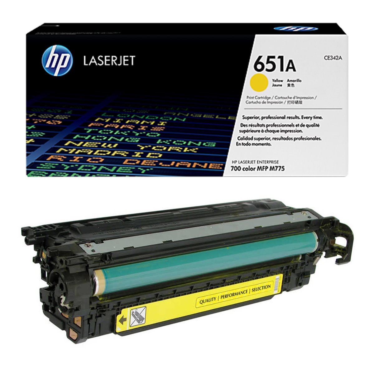 Hp ce342a toner sarı (651a)