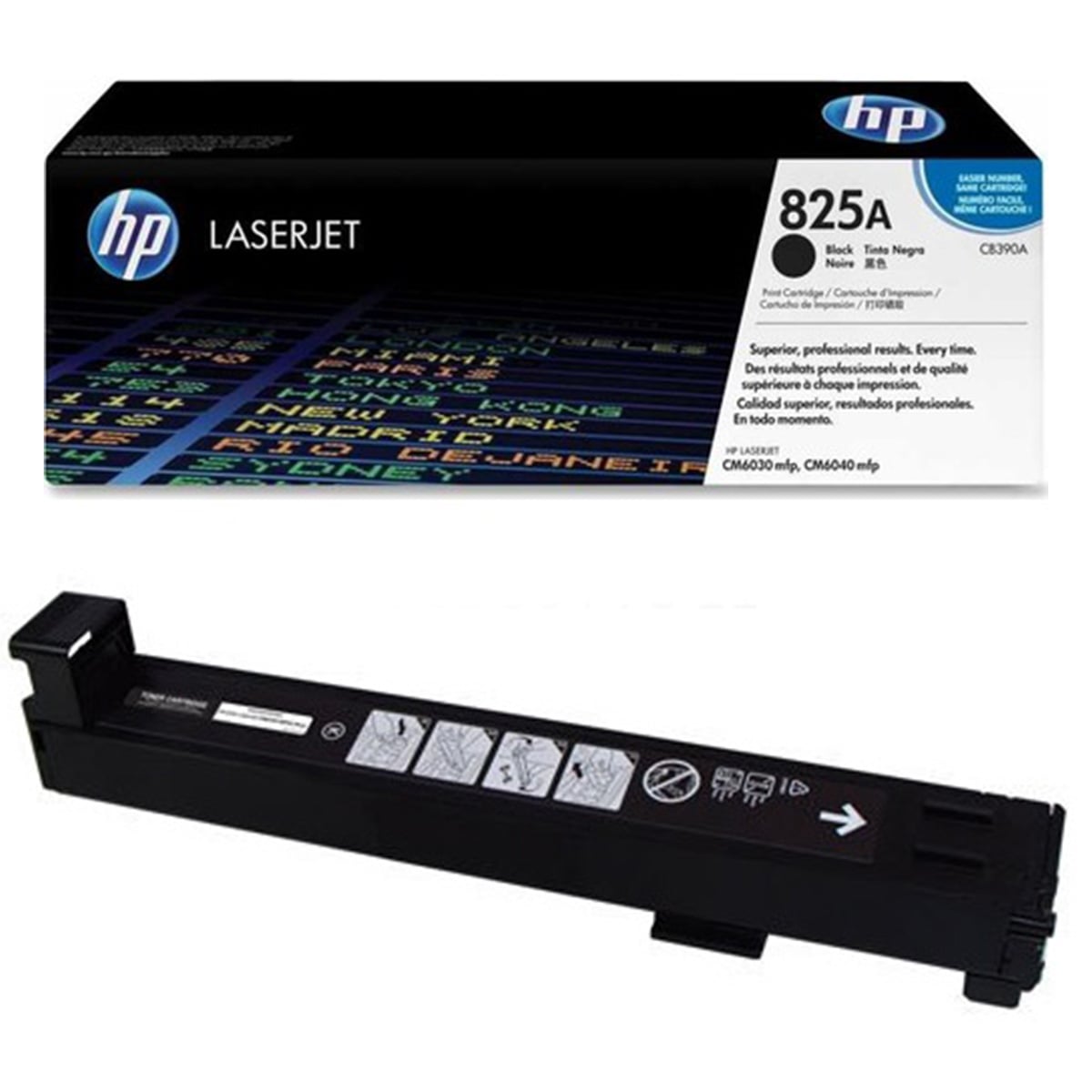Hp cb390a toner siyah cp6015/cm6030/cm6040 (825a)