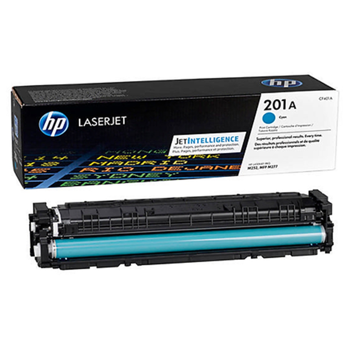 Hp cf401a toner mavi (201a) m277n/m252/m274n