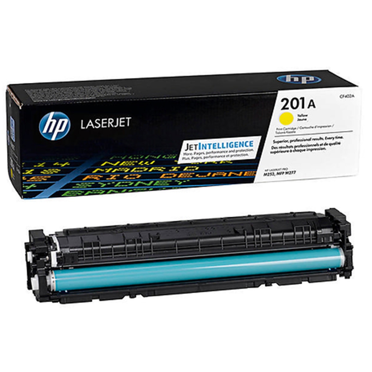 Hp cf402a toner sarı (201a) m277n/m252/m274