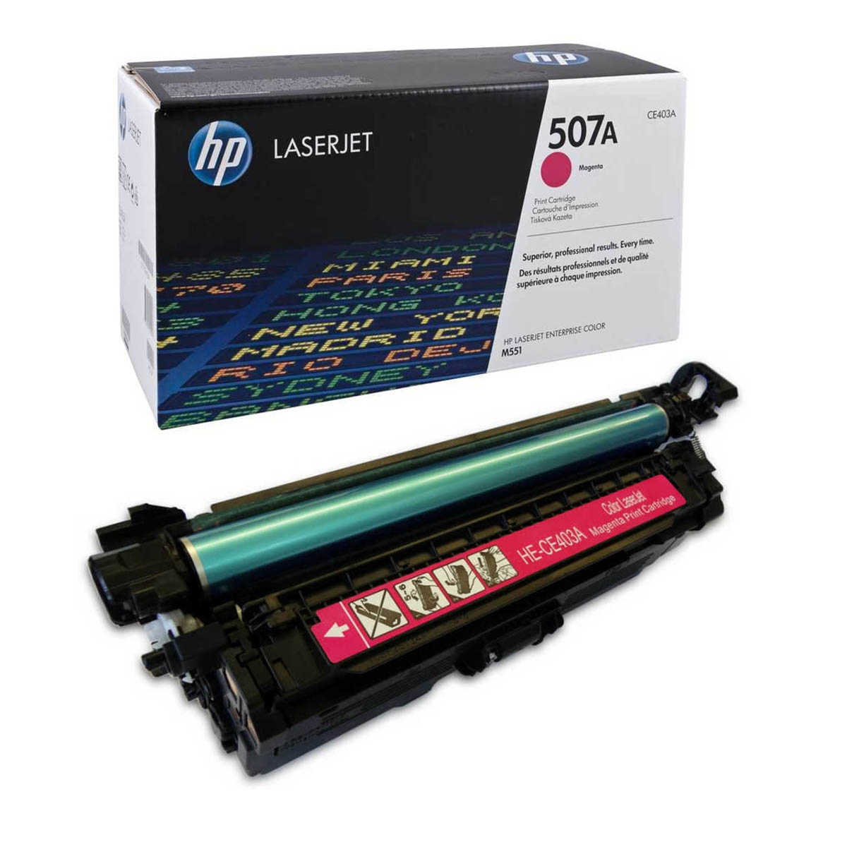 Hp ce403a toner kırmızı 507a m551n