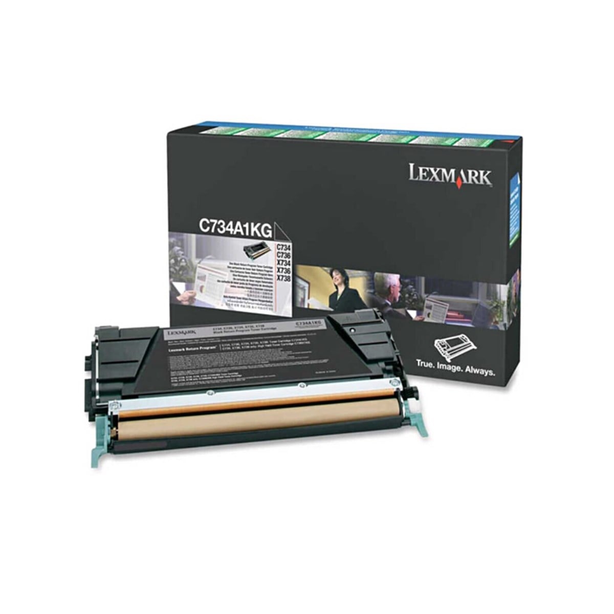 Lexmark C734A1KG Orjinal Siyah Toner X734/C736/X736 8K