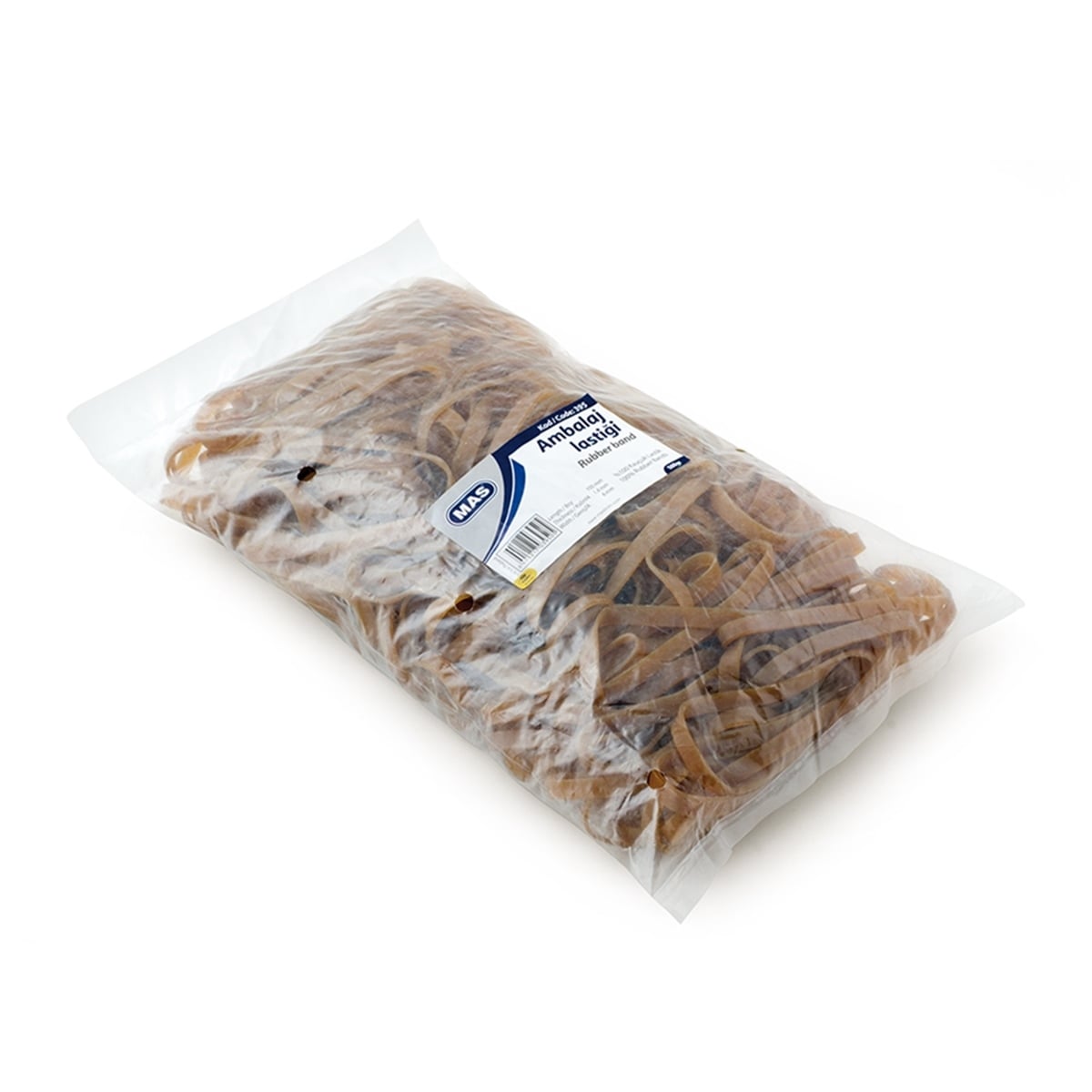 Mas 395 paket lastiği 500gr (poşet) geniş
