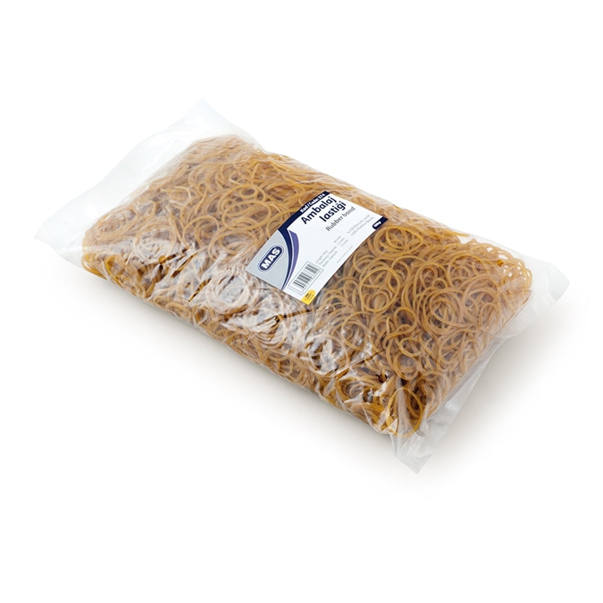 Mas 374 paket lastiği 500gr (poşet)mini
