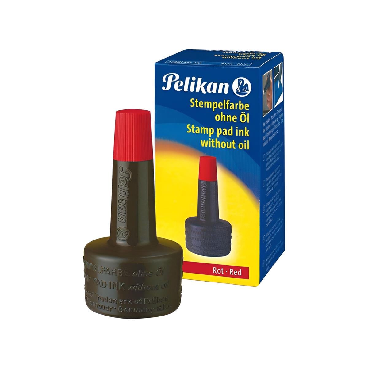 Pelikan mürekkep ıstampa 30cc.kırmızı 351221