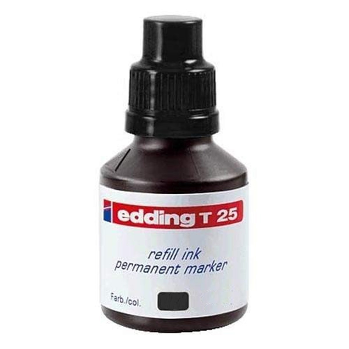 Edding t-25 siyah mürekkepi 25ml