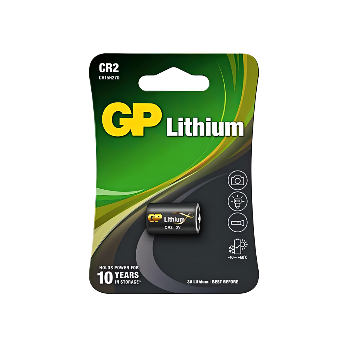 GP CR2 Lityum Pil 3V 