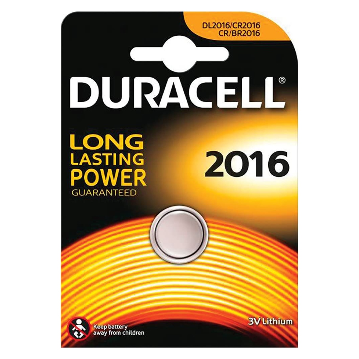 Duracell Cr-2016 Lithium Pil 3 Volt