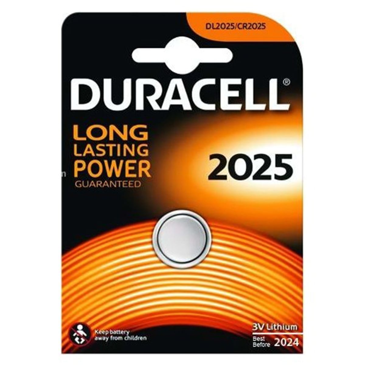 Duracell Cr-2025 Lithium Pil 3 Volt