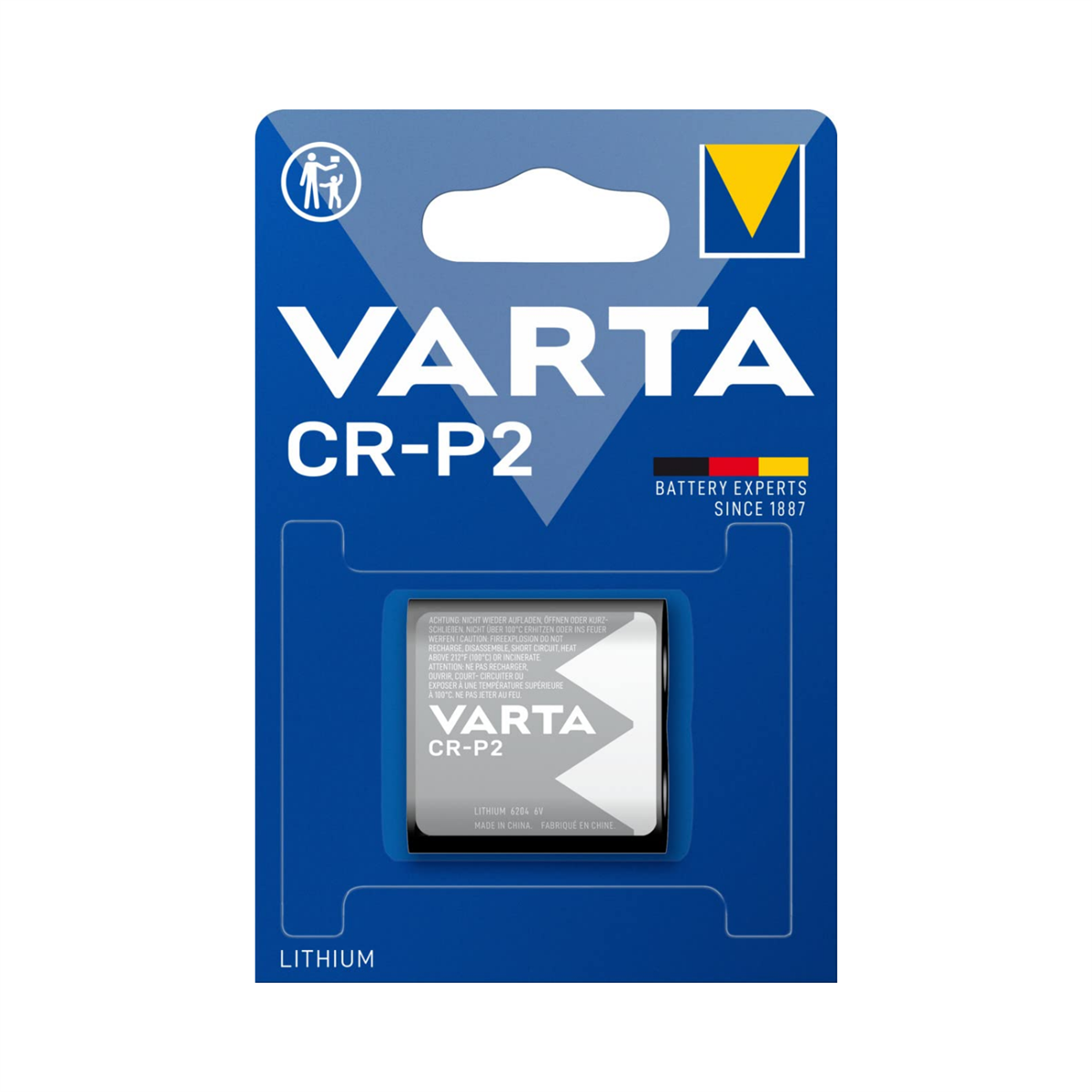Varta CR-P2 Lityum Pil 6 Volt 6204