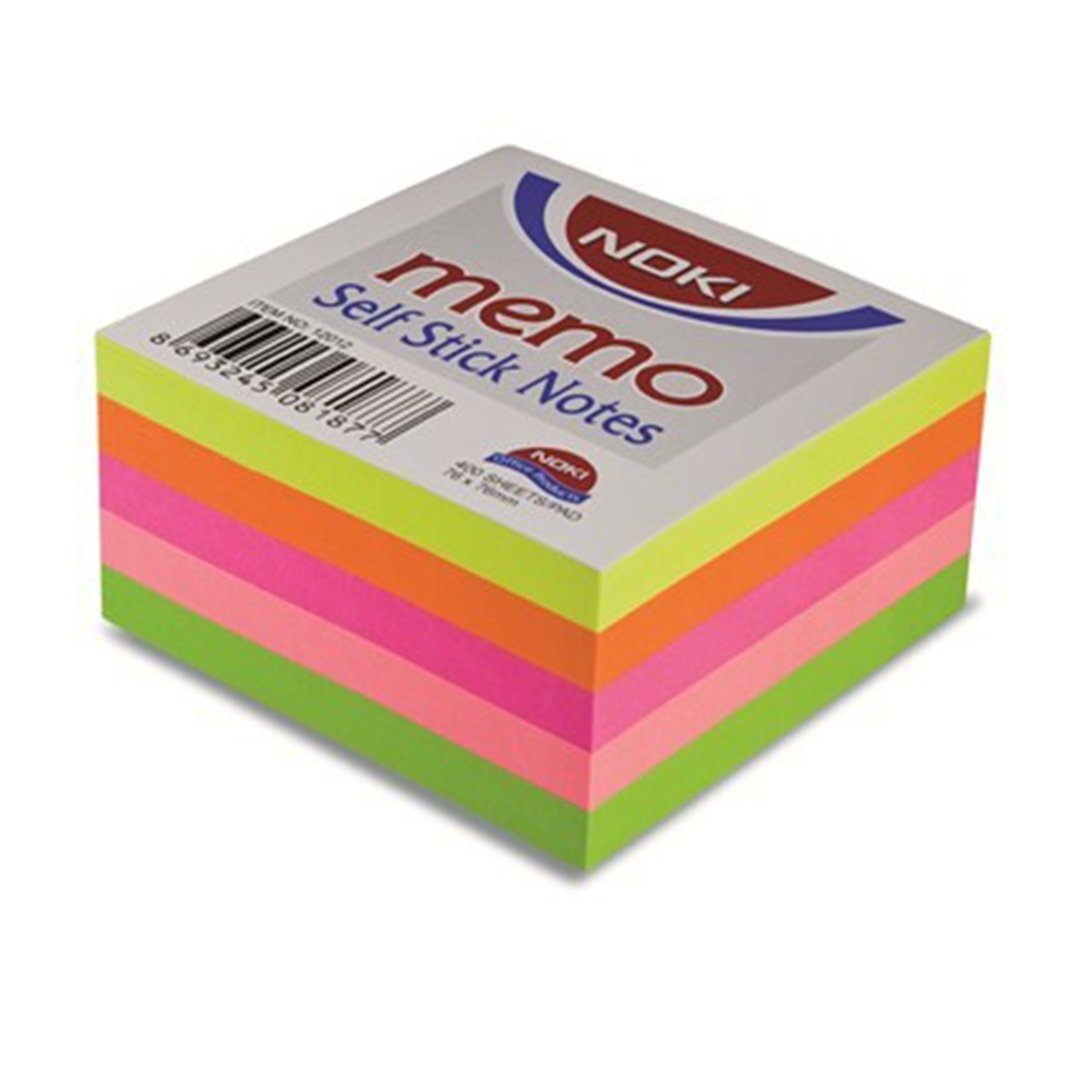 Noki Memo Küp Envai 75x75 12014-33 Neon 450 Yaprak