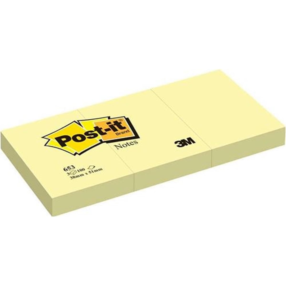 3m Post-it 653 sarı 38x51