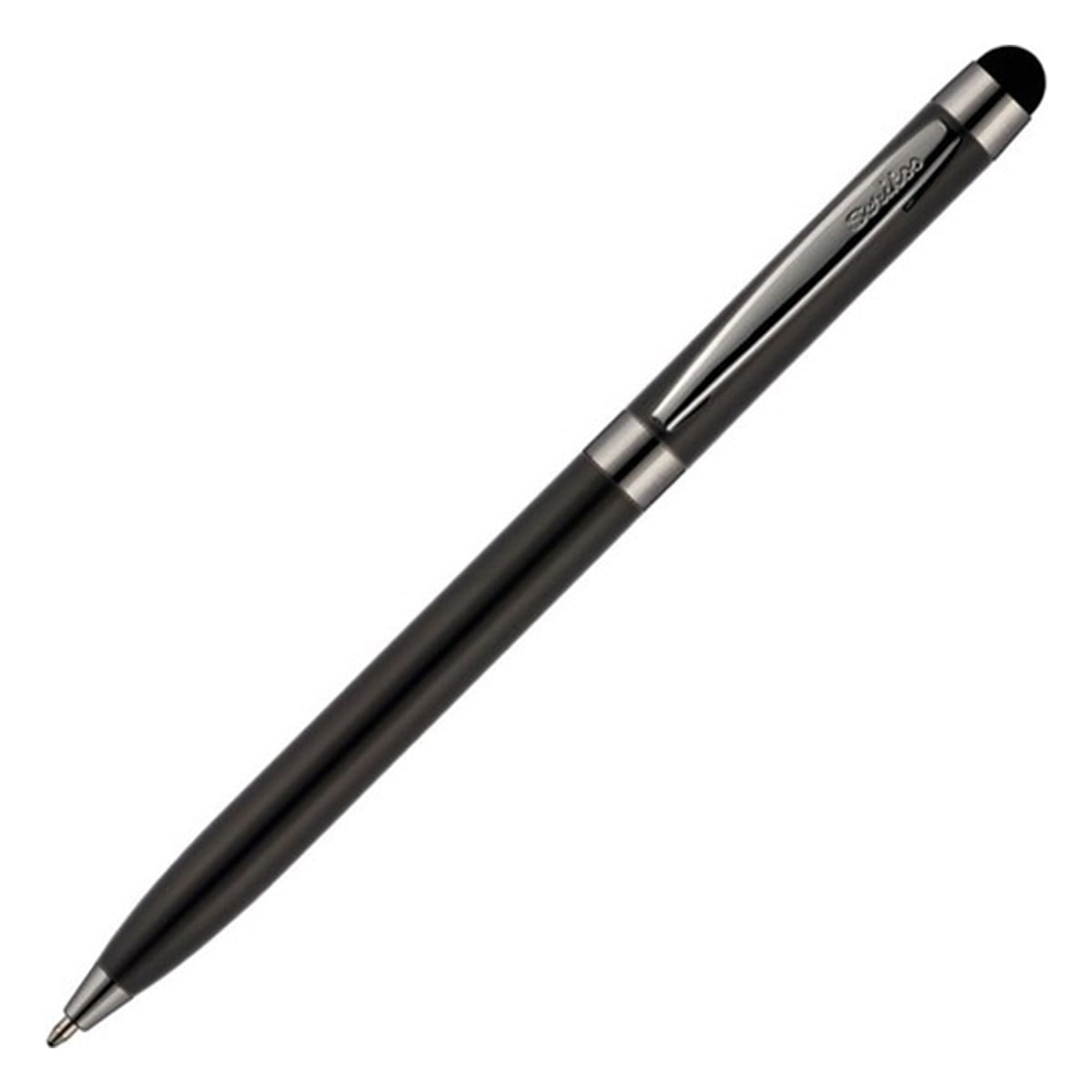 Scrikss Tükenmez Mat Siyah Mini Touch Pen