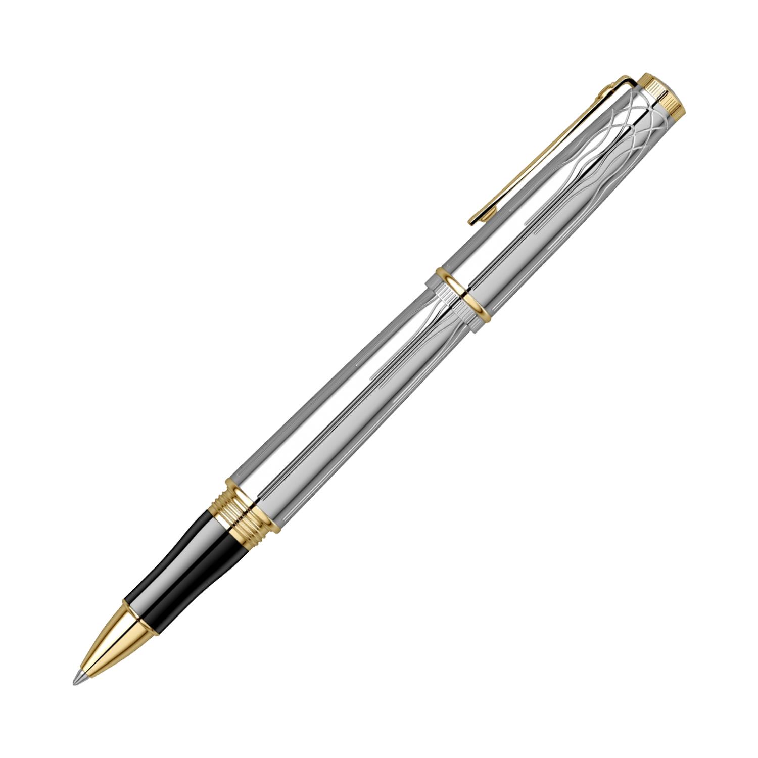 Scrikss Heritage gold/krom Roller kalem lüks kutulu