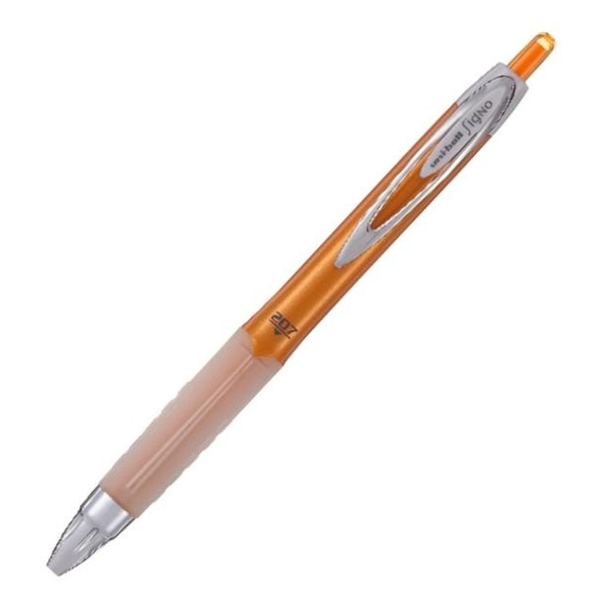 Uni-ball signo umn-207 0.7 turuncu jel kalem