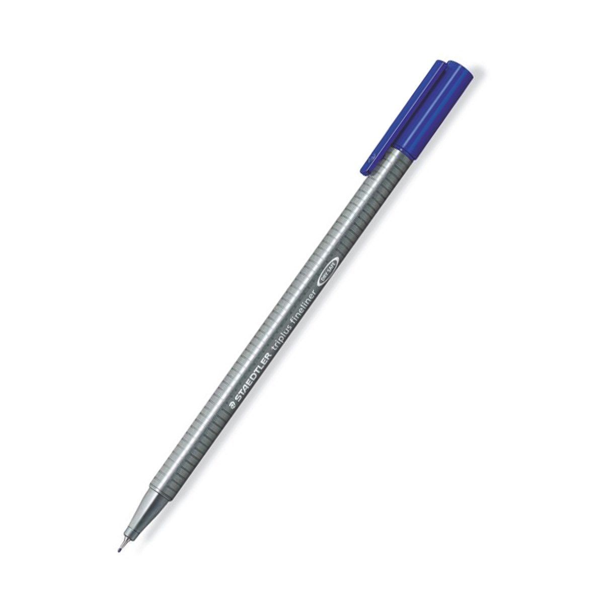 Staedtler Triplus Fineliner Kalem Mavi 3 mm 334-3