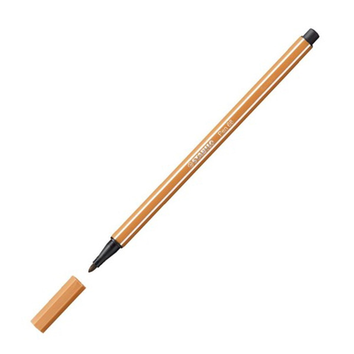 Stabilo pen kalem 68/89 toprak kahverengi