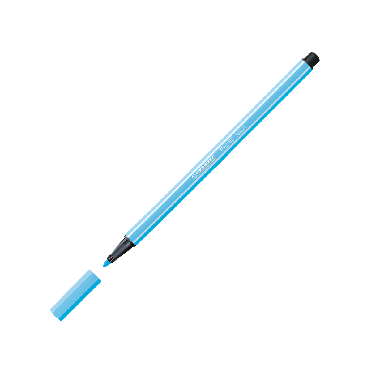 Stabilo Keçe Uçlu Kalem 68/031 Pen 68 Serisi Keçeli Floresan Mavi