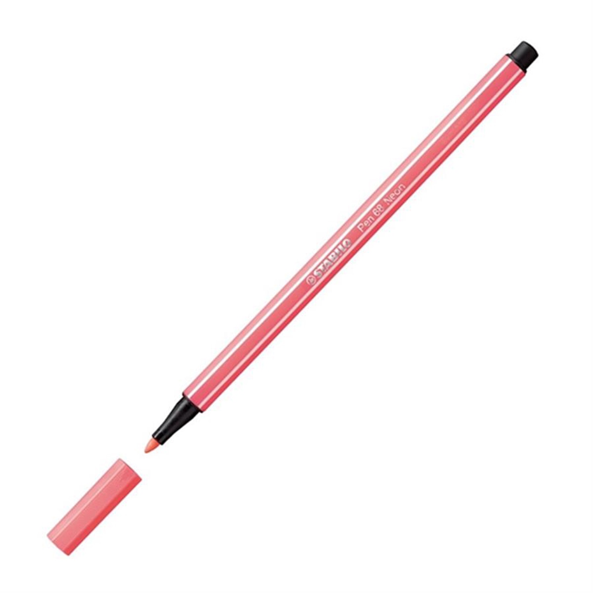 Stabilo pen kalem 68/040 florasan kırmızı