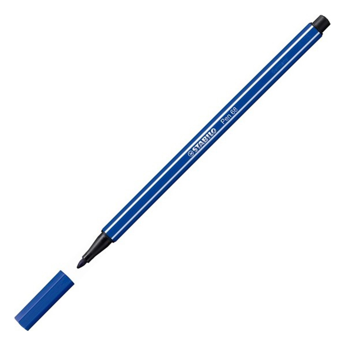 Stabilo pen kalem 68/32 koyu mavi