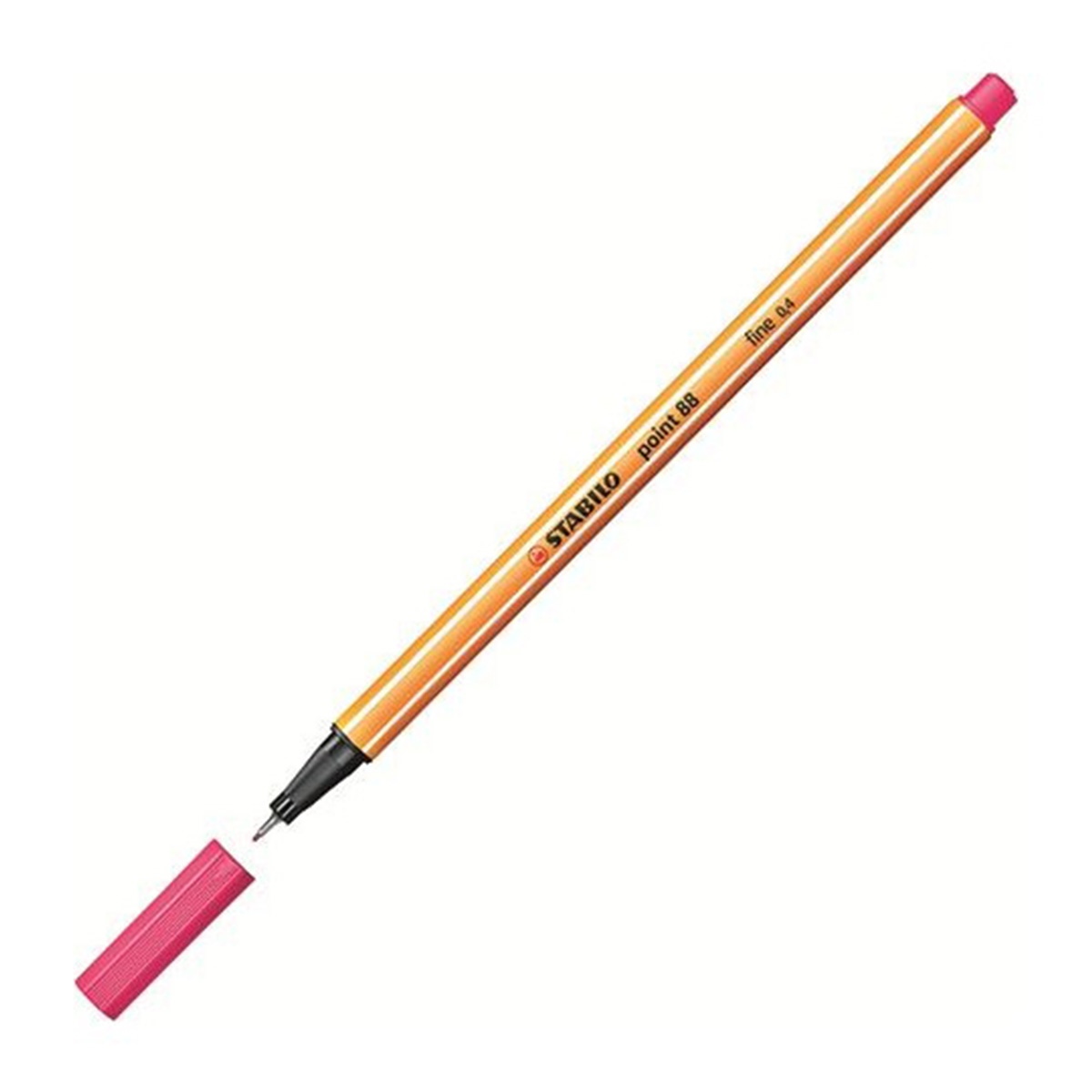 Stabilo Point 0.5 kalem 88/056 floresan pembe