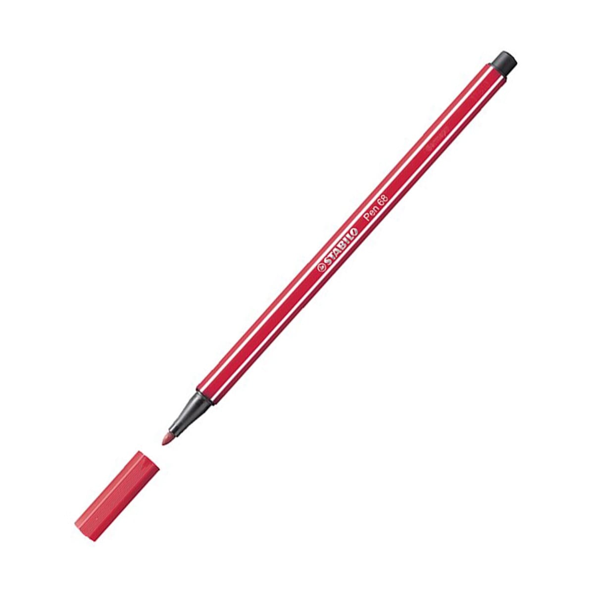 Stabilo pen kalem 68/50 koyu kırmızı
