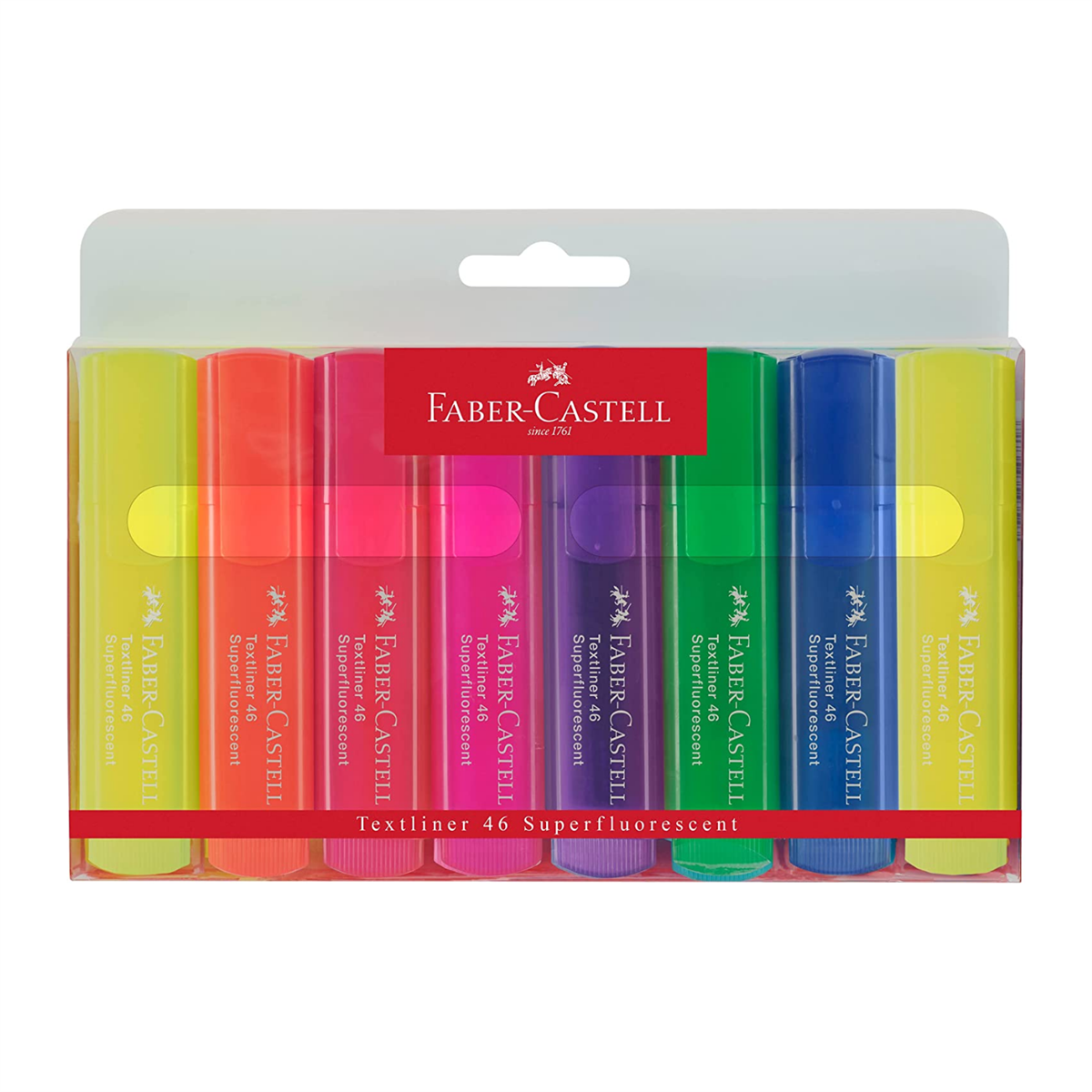 Faber Castell Fosforlu Kalem Seti 6+2 154662