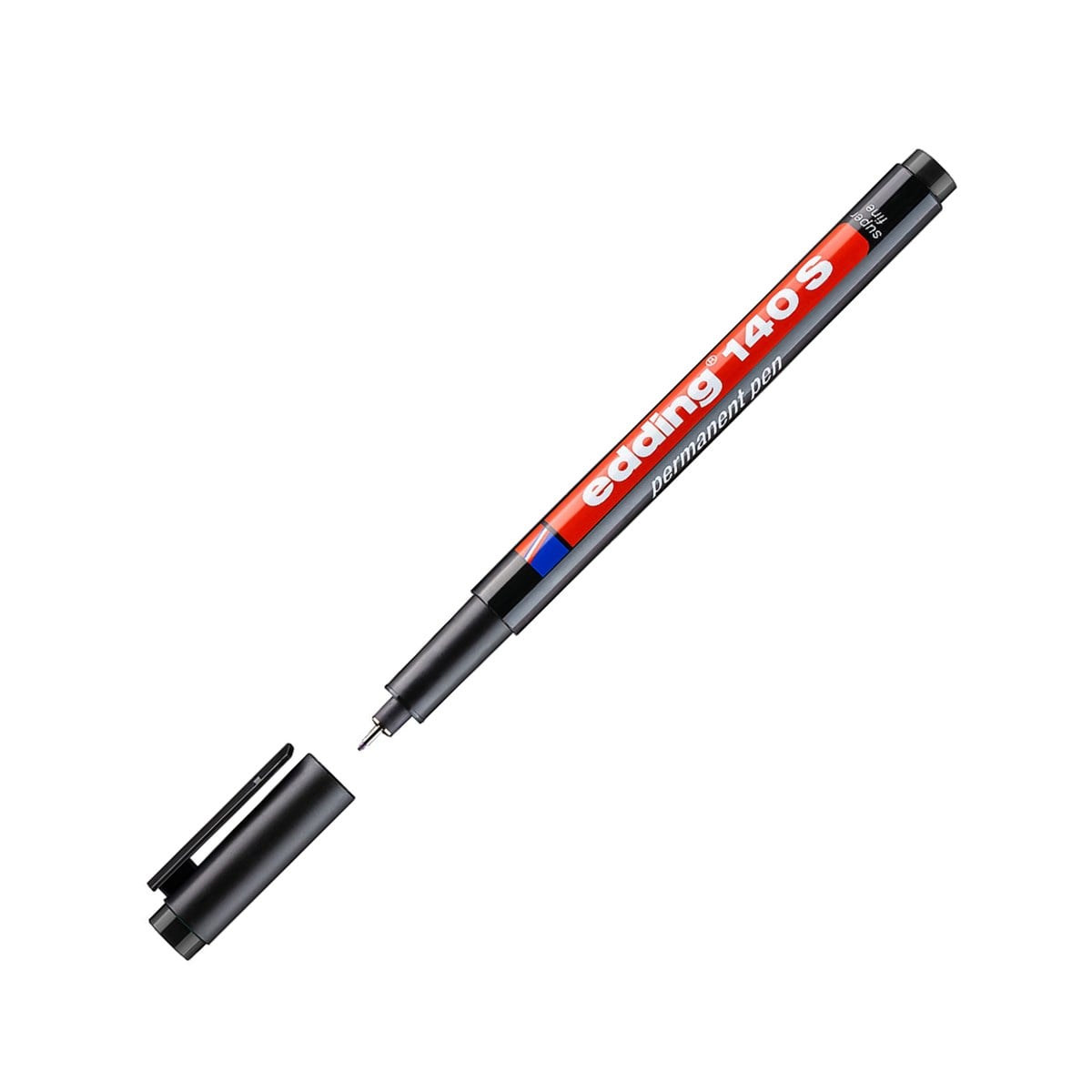 Edding E-140S Asetat Kalemi Permanent Siyah 0,3