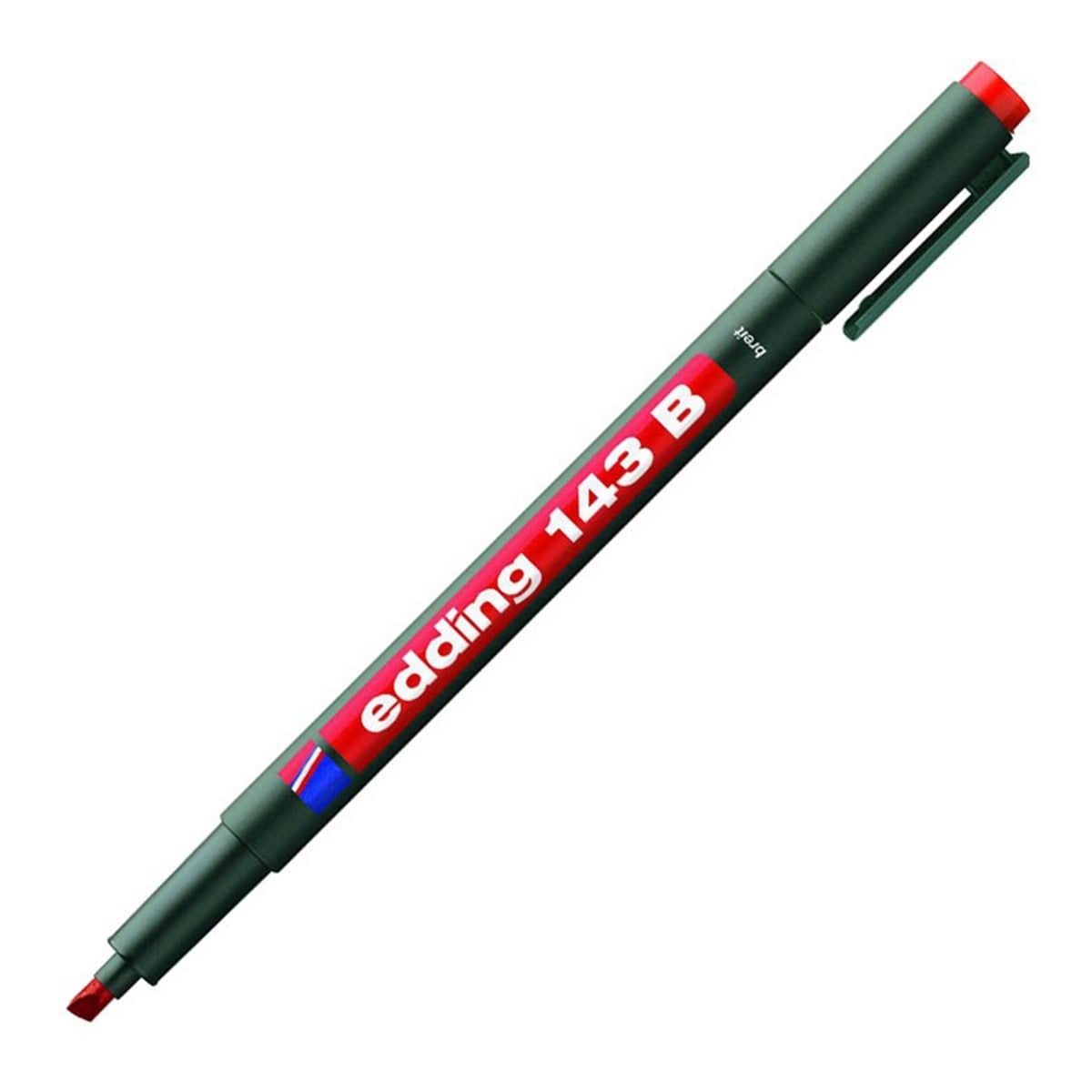 Edding e-143b asetat kalemi kırmızı