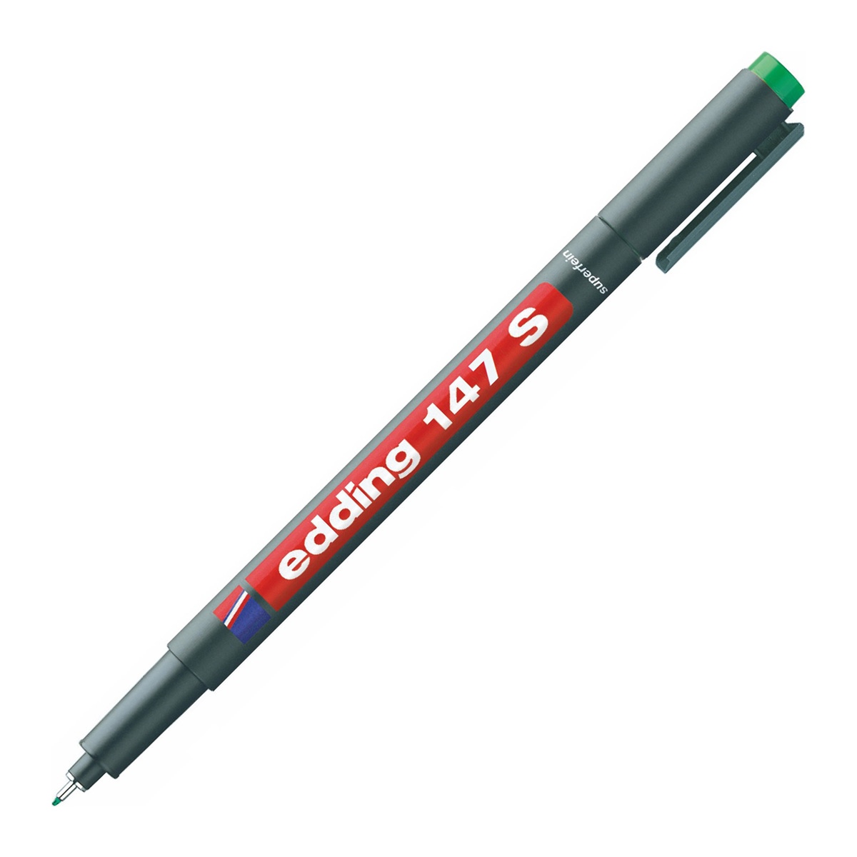 Edding e-147s asetat kalemi yeşil silgili