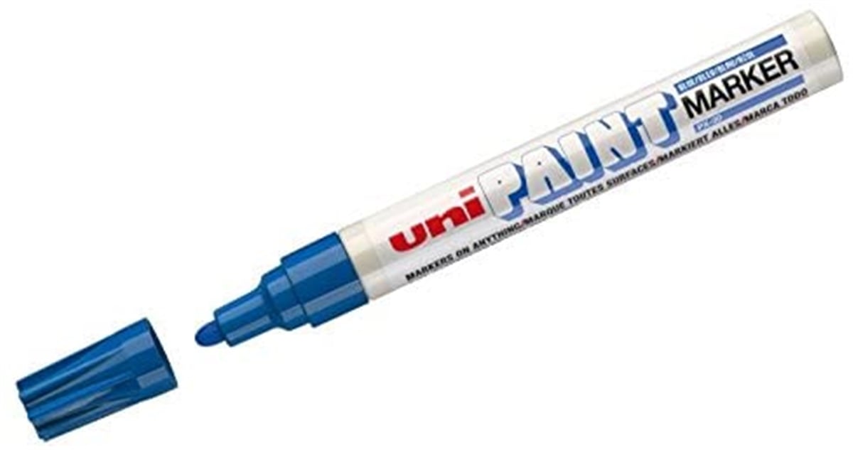 Uni-ball px-20 mavi paint markör