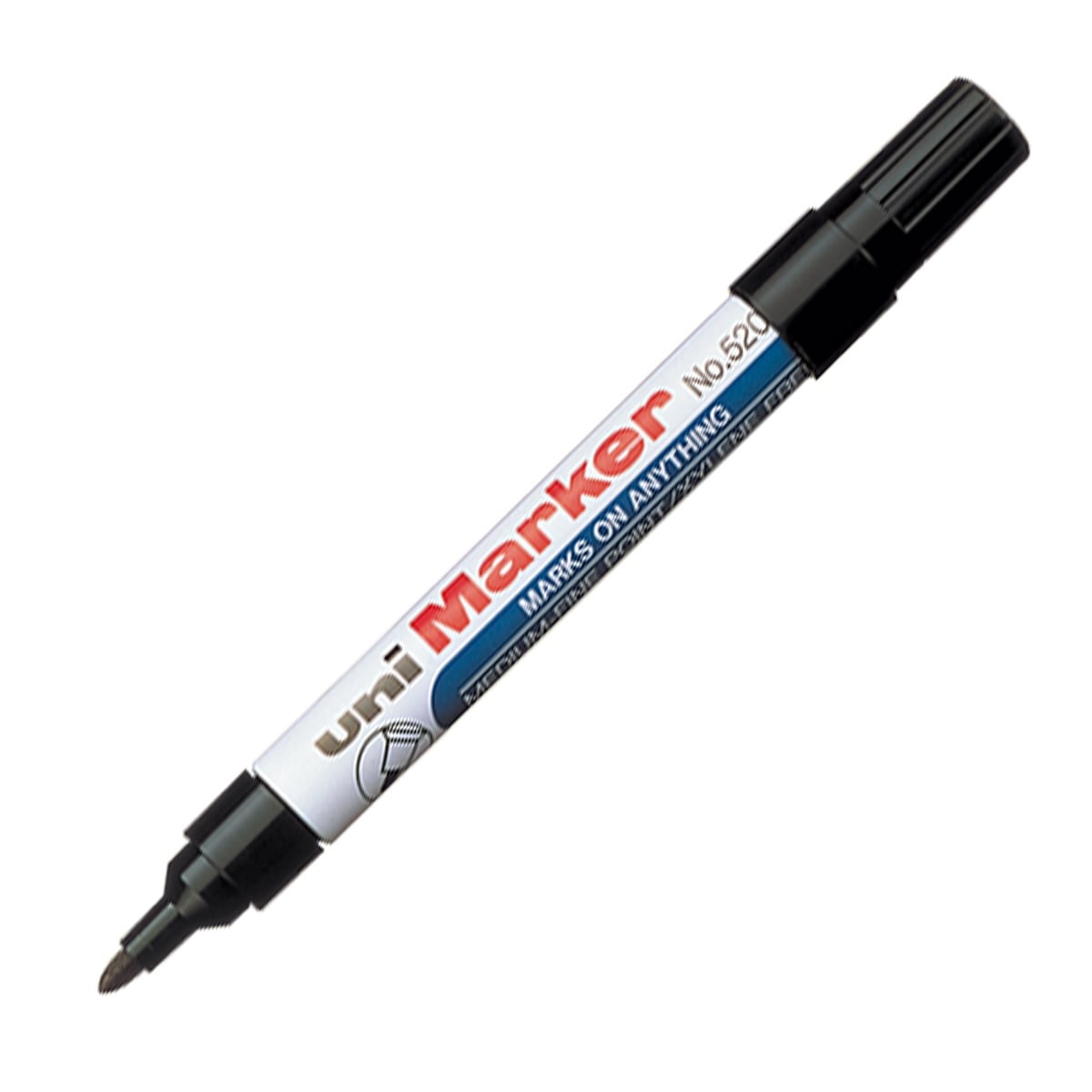 Uni-ball 520f siyah permanent markör (1.0-3.0mm)