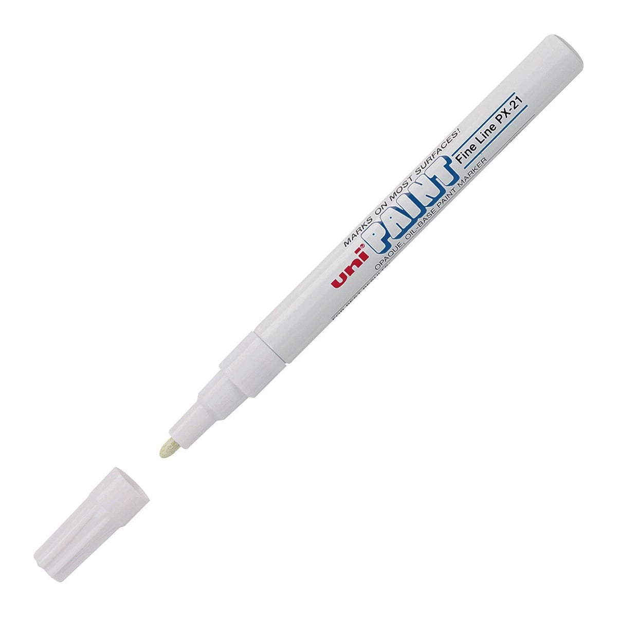 Uni-ball px-21 beyaz paint markör