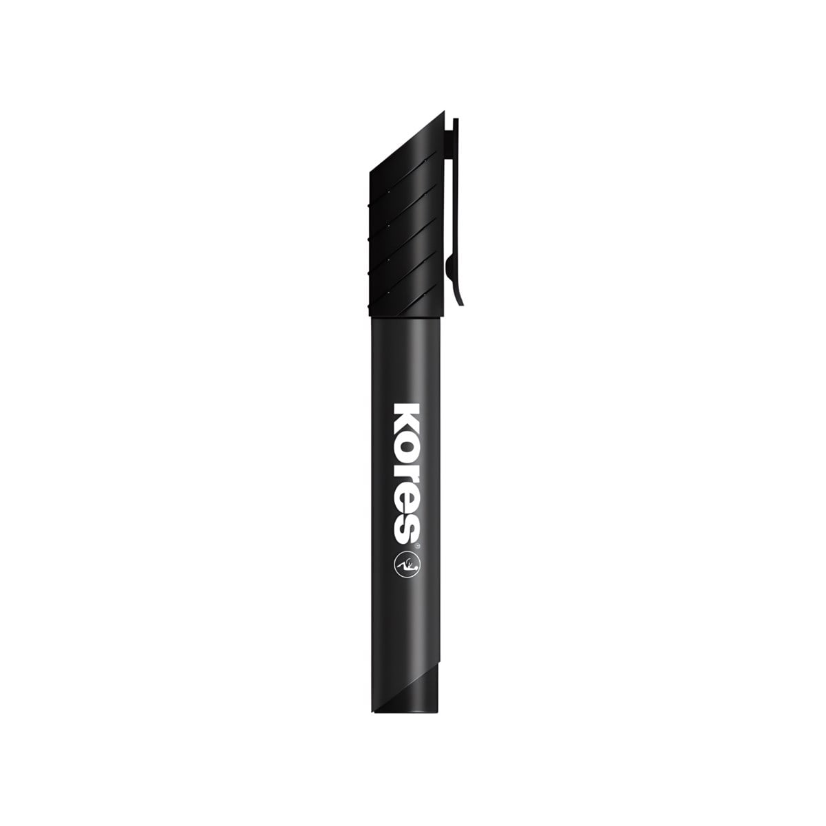 Kores Permanent Koli Kalemi Kesik Uç Siyah XP2 20957