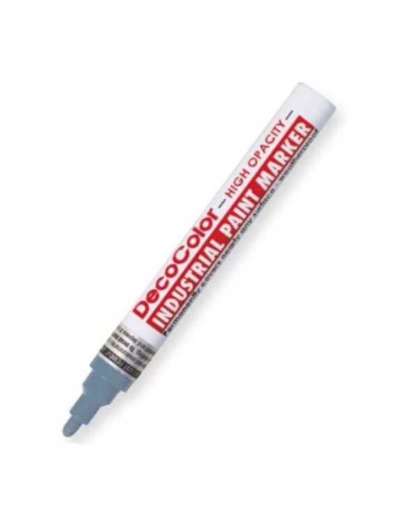 Marvy decocolor 728 paint marker gümüş 4.5mm